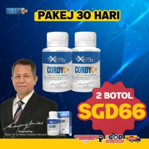 (CORDY C) PAKEJ 30HARI - 2 Botol